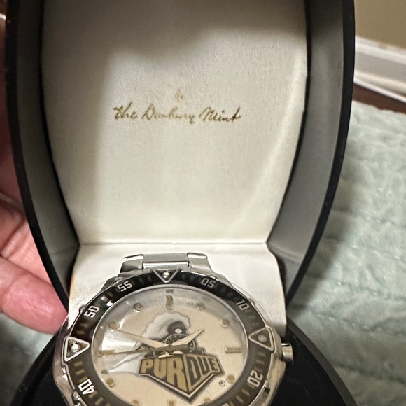 Danbury Mint Purdue University Analog Watch - Picture 2 of 3